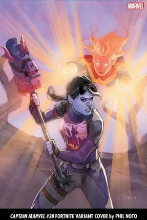 Captain Marvel Fortnite variant #38 (2022) LGY#172