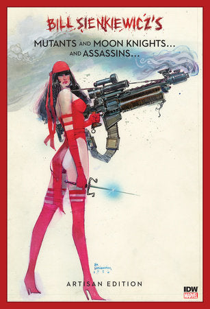 Bill Sienkiewicz's Mutants and Moon Knights and Assassins Artisan Edition TP 10/24/23