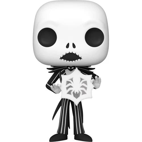 Nightmare Before Christmas 30th Anniversary Jack Skellington with Snowflake Pop! Vinyl Figure #1385 - Specialty Series