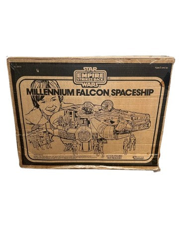 Star Wars: The Empire Strikes Back 1980 Vintage Kenner Millennium Falcon Spaceship with Battle Alert Sound