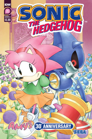 Sonic the Hedgehog: Portada especial A del 30 aniversario de Amy (Hammerstrom) 27/09/23