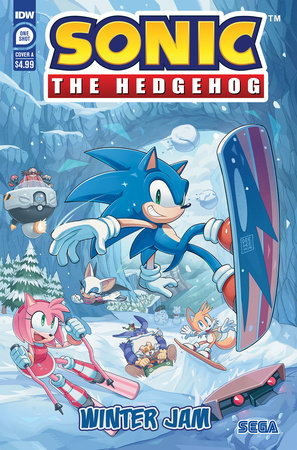 Sonic the Hedgehog: Winter Jam Portada A (Kim) 13/12/23