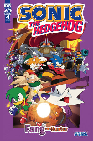 Sonic the Hedgehog: Fang the Hunter #4 Cover A (Hammerstrom) 5/1/24