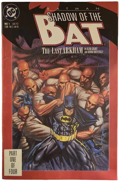 Batman: Shadow of the Bat - The Last Arkham #1-4 1992 NM Vintage Comic Set