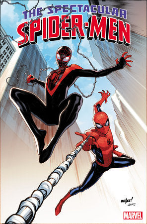 THE SPECTACULAR SPIDER-MEN 1 DAVID MARQUEZ FOIL VARIANT 2024