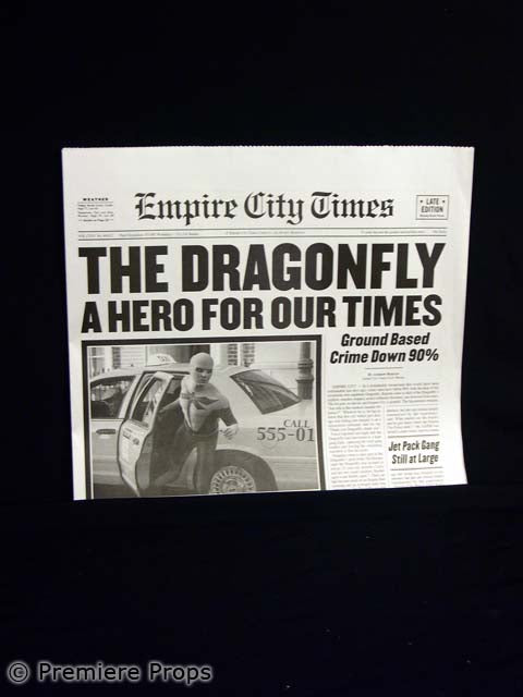 Superhero Movie - Empire City Times Newspaper Movie Props (SPH2044)