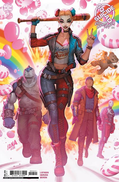 SUICIDE SQUAD KILL ARKHAM ASYLUM #4 (OF 5) CVR C DAVID NAKAYAMA CARD STOCK VAR (MR) 5/7/24