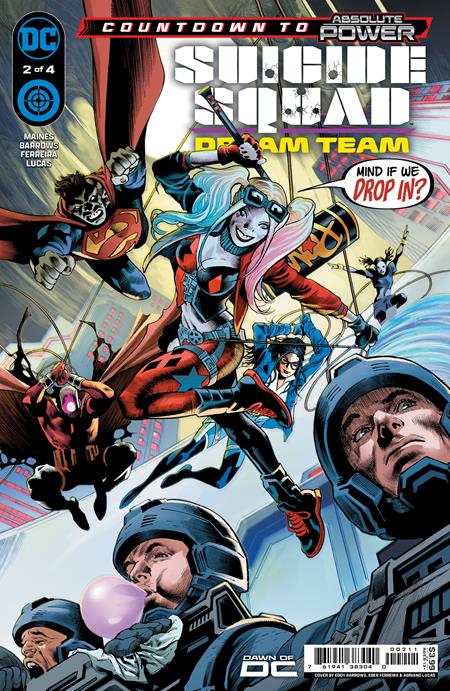 SUICIDE SQUAD DREAM TEAM #2 (OF 4) CVR A EDDY BARROWS & EBER FERREIRA 4/9/24