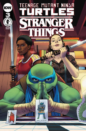 Teenage Mutant Ninja Turtles x Stranger Things #3 Variant D (Gorham) 09/20/23