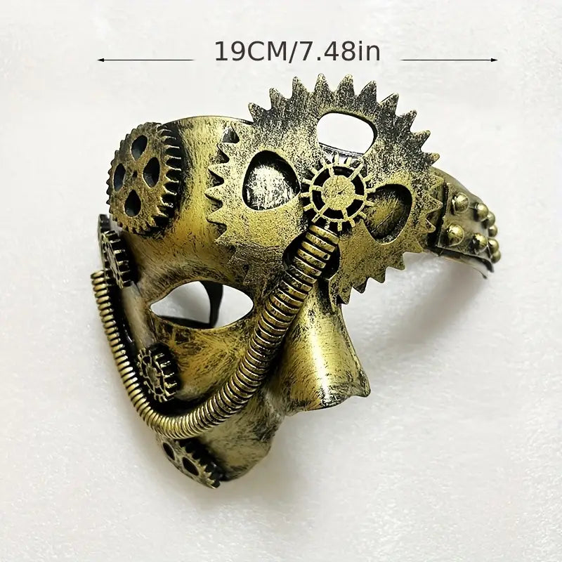 Steampunk Mask (Silvery)
