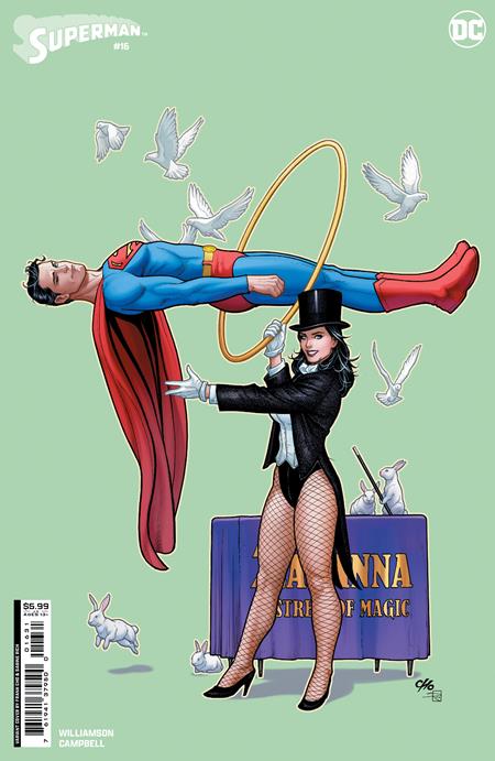 SUPERMAN #16 CVR C FRANK CHO CARD STOCK VAR (ABSOLUTE POWER) 7/17/24