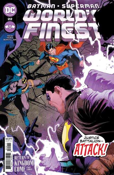 BATMAN SUPERMAN WORLDS FINEST #22 CVR A DAN MORA 19/12/23