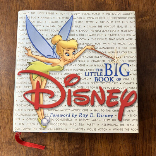 The Big Little Book of Disney By Monique Peterson Hardcover 2001