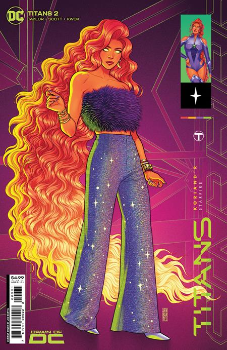 TITANS #2 CVR B JEN BARTEL CARD STOCK VAR 2023