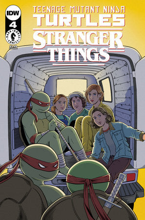Teenage Mutant Ninja Turtles x Stranger Things #4 Variant C (Woodall) 10/25/23