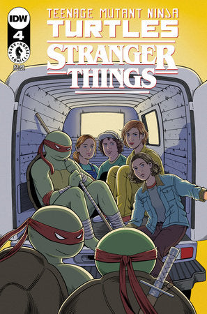 Tortugas Ninjas mutantes adolescentes x Stranger Things # 4 Variante C (Woodall) 25/10/23