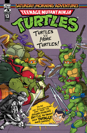 5/22/24 TMNT Saturday Morning Adventures II Teenage Mutant Ninja Turtles: Saturday Morning Adventures #13 Cover A (Myer) 5/22/24