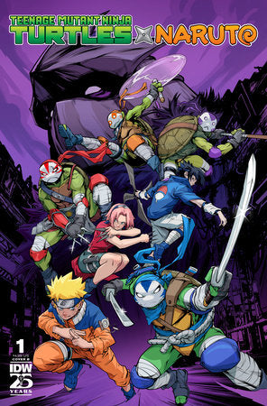 Teenage Mutant Ninja Turtles x Naruto #1 Variant B (Prasetya) 11/20/24