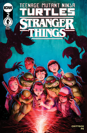 Tortugas Ninja x Stranger Things #2 Portada A (Pe) 2023 