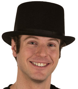 Black Felt Top Hat