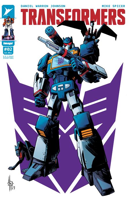 TRANSFORMERS #2 Second Printing Cvr B Jason Howard Var 12/20/23