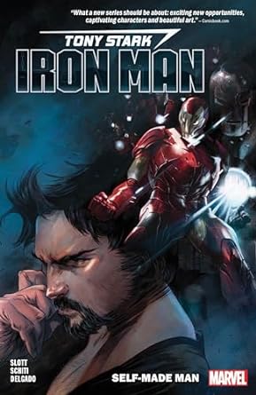 TONY STARK IRON MAN VOL 01 SELF MADE MAN  TP