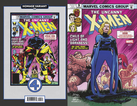 UNCANNY X-MEN #9 DAVID LOPEZ FANTASTIC FOUR HOMAGE VARIANT 1/22/25