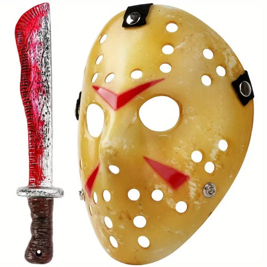 Voorhees Mask and Knife Set