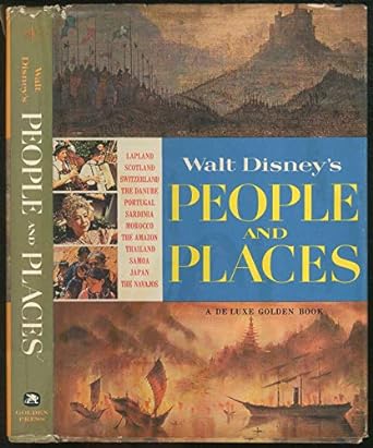 Walt Disney's People and Places HC 1959