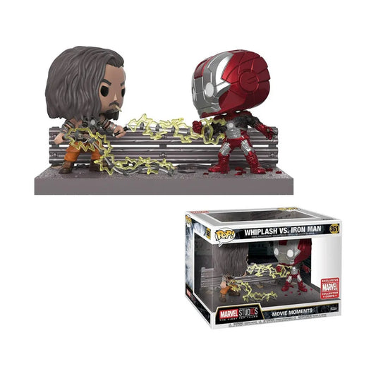 Pop! Movie Moments Funko Iron Man 2 Whiplash Vs. Iron Man #361 Collector Corps Exclusive