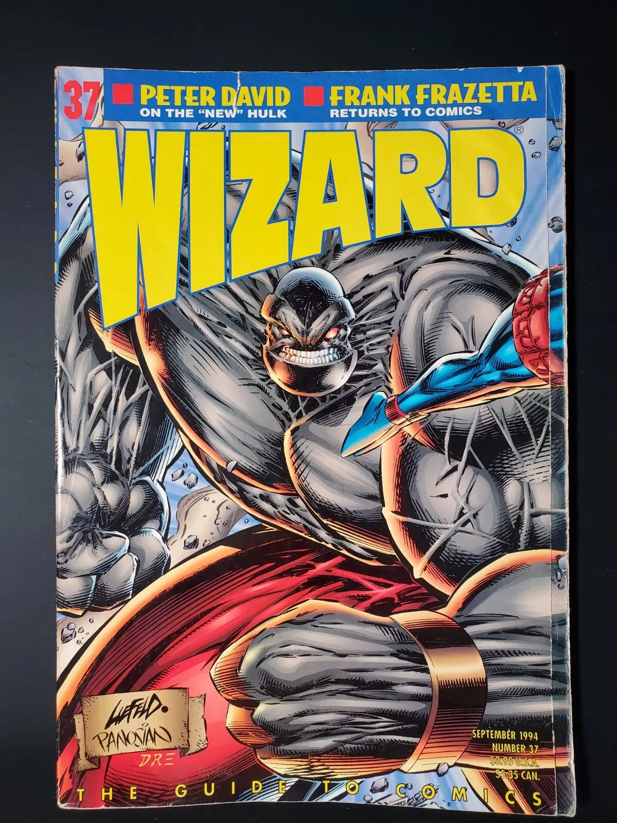 Wizard Magazine #37 September 1994