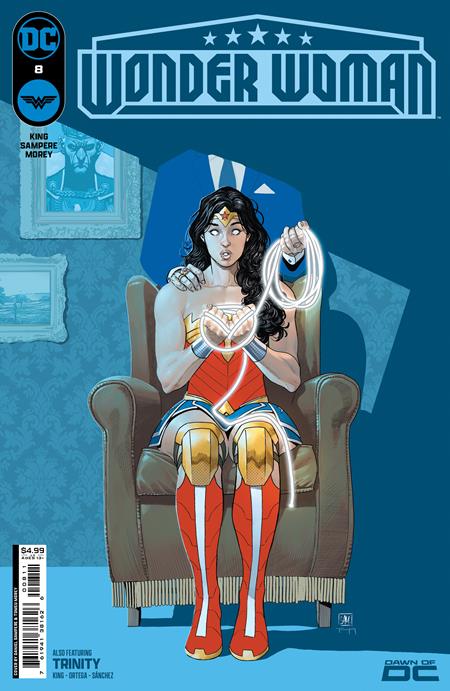 WONDER WOMAN #8 CVR A DANIEL SAMPERE & BELEN ORTEGA 4/16/24