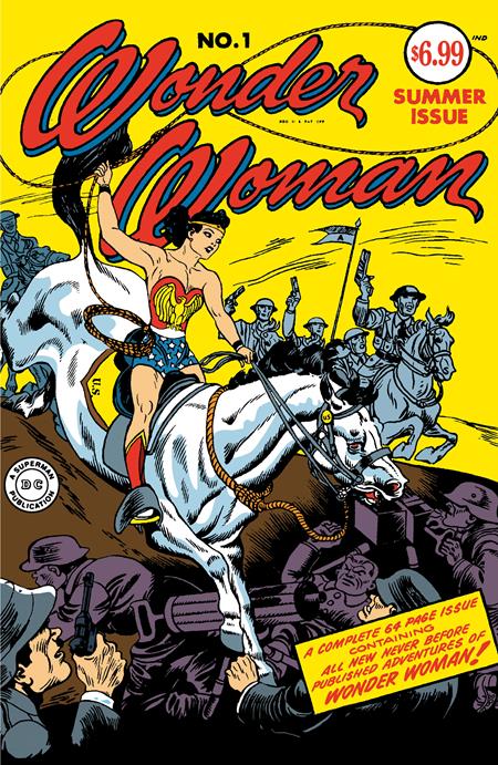 MUJER MARAVILLA #1 (1942) EDICIÓN FACSÍMIL CVR A HARRY G PETER 7/11/23