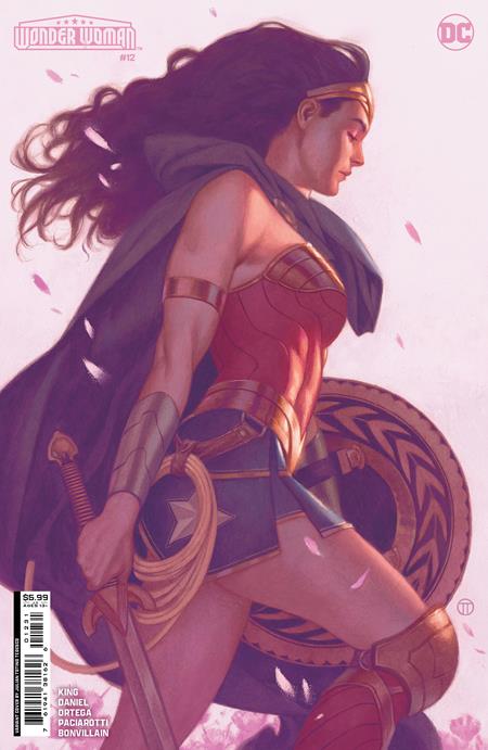 8/21/24 WONDER WOMAN #12 CVR B JULIAN TOTINO TEDESCO CARD STOCK VAR (ABSOLUTE POWER) 8/21/24