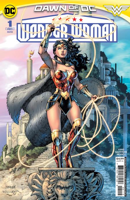 WONDER WOMAN #1 Zweiter Druck Cvr A Jim Lee 24.10.23