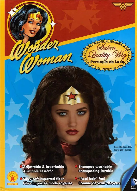 Wonder Woman Lynda Carter Deluxe Wig