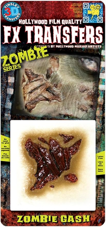 3D FX Transfers Zombie Gash Wound