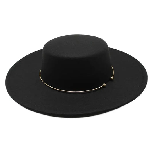 Zorro Fedora Wide Brim Hat